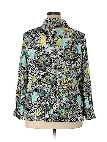 Notations 3/4 Sleeve Blouse (view 2)