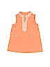 Janie and Jack 100% Cotton Orange Dress Size 6-12 mo - photo 1