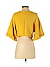 H&M 100% Cotton Yellow Sweatshirt Size S - photo 2