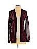 Mudd 100% Acrylic Burgundy Cardigan Size XXS - photo 1