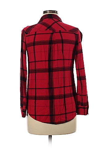 Isabel Maternity Long Sleeve Button-Down Shirt (view 2)