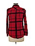 Isabel Maternity 100% Rayon Red Long Sleeve Button-Down Shirt Size XS - photo 2