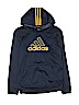 Adidas 100% Polyester Blue Pullover Hoodie Size 14 - 16 - photo 1