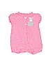 Carter's 100% Cotton Pink Short Sleeve Outfit 3-6 MO / 6 MO - photo 1