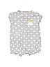 Carter's 100% Cotton Gray Short Sleeve Outfit 3-6 MO / 6 MO - photo 1