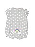 Carter's 100% Cotton Gray Short Sleeve Outfit 3-6 MO / 6 MO - photo 2