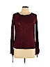 Pink Republic 100% Acrylic Burgundy Pullover Sweater Size L - photo 1
