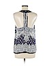 Elodie 100% Polyester Blue Sleeveless Blouse Size M - photo 2
