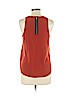 Forever 21 100% Polyester Orange Sleeveless Blouse Size M - photo 2