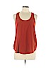 Forever 21 100% Polyester Orange Sleeveless Blouse Size M - photo 1