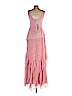 Halston Heritage 100% Polyester Pink Cocktail Dress Size 2 - photo 2