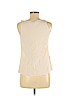 Ann Taylor LOFT Tan Sleeveless Silk Top Size S (petite) - photo 2