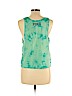 Victoria's Secret Pink 100% Cotton Green Tank Top Size L - photo 2