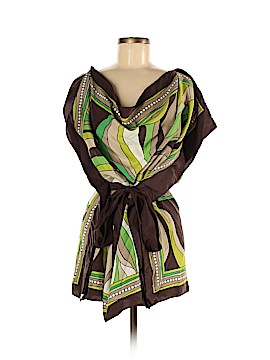 MICHAEL Michael Kors Short Sleeve Silk Top