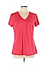 Nike 100% Polyester Pink Active T-Shirt Size L - photo 1