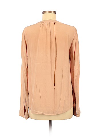 Rebecca Taylor Long Sleeve Silk Top (view 2)