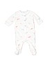 Carter's 100% Polyester White Long Sleeve Outfit Size Newborn - photo 1