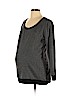 Oh Baby By Motherhood 100% Polyester Gray Thermal Top Size L - photo 1