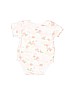 First Impressions 100% Cotton Pink Short Sleeve Onesie 9-12 MO / 12 MO - photo 1
