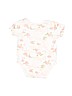 First Impressions 100% Cotton Pink Short Sleeve Onesie 9-12 MO / 12 MO - photo 2