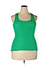Icon Apparel 100% Cotton Green Tank Top Size 2X - photo 1