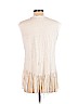Rebecca Minkoff 100% Linen Ivory Sleeveless Top Size L - photo 2