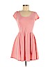 Aqua Pink Casual Dress Size M - photo 1