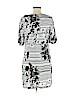Laundry by Shelli Segal 100% Polyester Gray Casual Dress Size 6 - photo 2