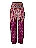 Unbranded 100% Rayon Purple Casual Pants Size XL - photo 2