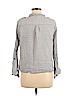 Joie 100% Cotton Gray Long Sleeve Button-Down Shirt Size M - photo 2