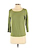 Eileen Fisher Green 3/4 Sleeve Top Size XS - photo 1