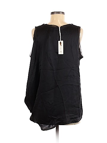 Gold Hawk Sleeveless Blouse (view 2)