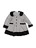 Little Bitty Plaid Black Coat Size 2T - photo 1
