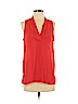 Vince. 100% Polyester Red Sleeveless Blouse Size S - photo 1