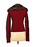 Belle Du Jour 100% Acrylic Red Cardigan Size M - photo 2