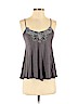 Eyeshadow 100% Rayon Gray Sleeveless Top Size S - photo 1