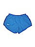 Nike 100% Polyester Blue Athletic Shorts Size L - photo 1