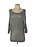 Express Outlet Silver Pullover Sweater Size S (petite) - photo 1