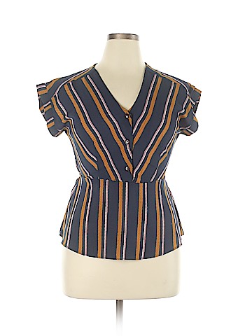 Monteau Short Sleeve Blouse (view 1)