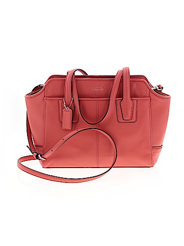 Coach Factory Leather Satchel (view 1)