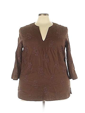 Jones New York 3/4 Sleeve Blouse (view 1)