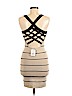 Wow Couture Tan Cocktail Dress Size M - photo 2