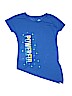 Athletic Works Graphic Blue Active T-Shirt Size 7 - 8 - photo 1