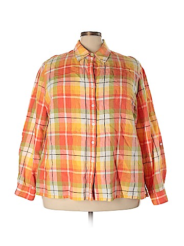 Jones New York Sport Long Sleeve Blouse (view 1)