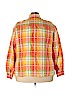 Jones New York Sport 100% Linen Orange Long Sleeve Blouse Size 3X - photo 2