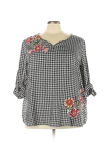 Style&Co Long Sleeve Blouse (view 1)
