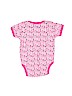 Cutie Pie 100% Cotton Pink Short Sleeve Onesie Size 0-3 mo - photo 2