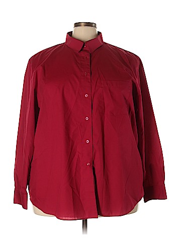 Foxcroft Long Sleeve Button-Down Shirt (view 1)