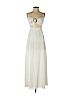 Fame And Partners 100% Polyester White Cocktail Dress Size 2 - photo 1