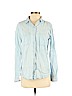Mossimo Supply Co. 100% Lyocell Blue Long Sleeve Button-Down Shirt Size S - photo 1